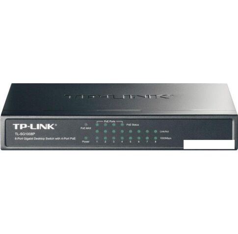 Коммутатор TP-Link TL-SG1008P