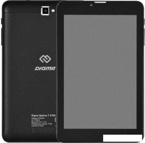 Планшет Digma Optima 7 X700 TS7224PL 4G (черный)