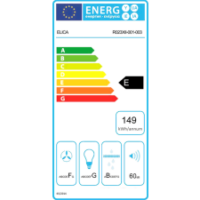 Кухонная вытяжка Elica Emerald WH/A/60 T.Grezzo