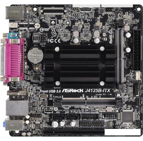 Материнская плата ASRock J4125B-ITX