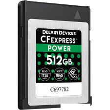 Карта памяти Delkin Devices Power CFexpress DCFX1-512 512GB