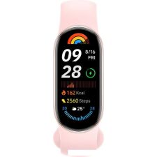 Фитнес-браслет Xiaomi Smart Band 9 (розовое золото, с розовым силиконовым ремешком, международная версия)