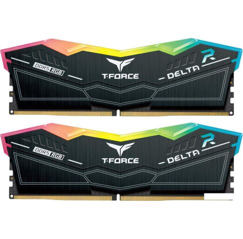 Оперативная память Team T-Force Delta RGB 2x16ГБ DDR5 6000 МГц FF3D532G6000HC28ADC01