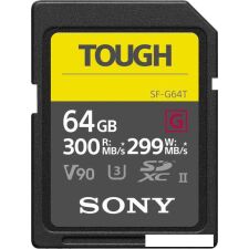 Карта памяти Sony SDXC SF-G64T 64GB