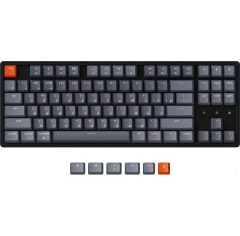 Клавиатура Keychron K8 RGB K8-J2-RU (Gateron G Pro Blue)