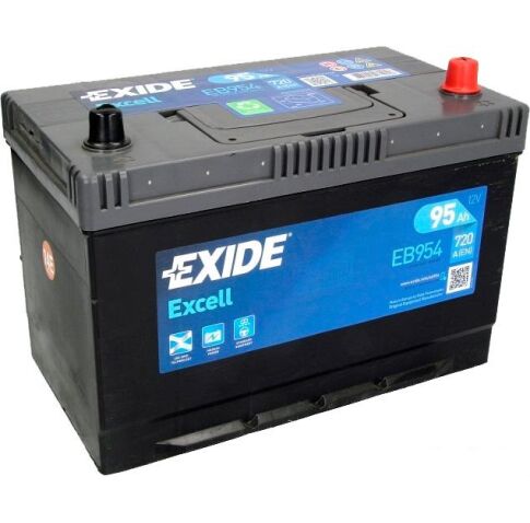 Автомобильный аккумулятор Exide Excell EB954 (95 А·ч)