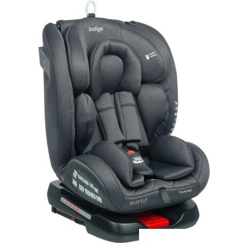 Детское автокресло Indigo Tourneo Isofix (черный)