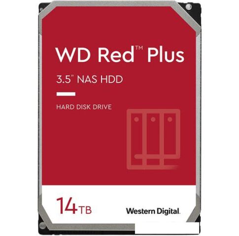 Жесткий диск WD Red Plus 14TB WD140EFGX