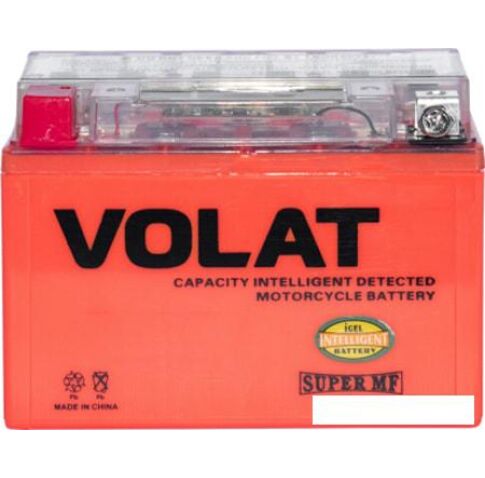 Мотоциклетный аккумулятор VOLAT YT12B-4(iGEL) (10 А·ч)