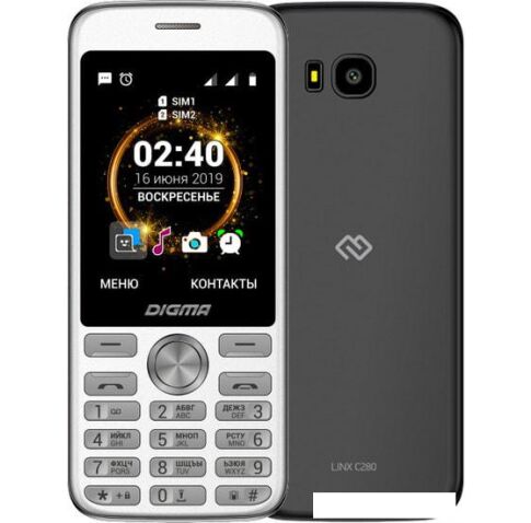 Мобильный телефон Digma Linx C280 (черный)