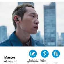 Наушники Sennheiser Momentum True Wireless 4 (белый/серебристый)