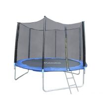 Батут GetActive Jump 10ft-305 см 10360S2Y-L с лестницей, сеткой (синий)