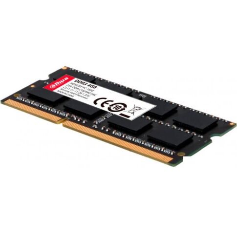 Оперативная память Dahua 8ГБ DDR3 SODIMM 1600 МГц DHI-DDR-C160S8G16