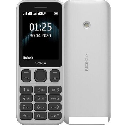 Мобильный телефон Nokia 125 Dual SIM (белый)