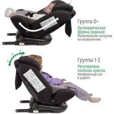 Детское автокресло Smart Travel Boss Isofix (черный)