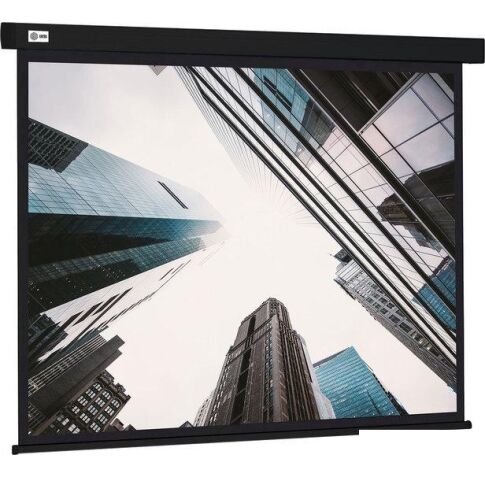 Проекционный экран CACTUS Wallscreen 124x221 CS-PSW-124X221-BK