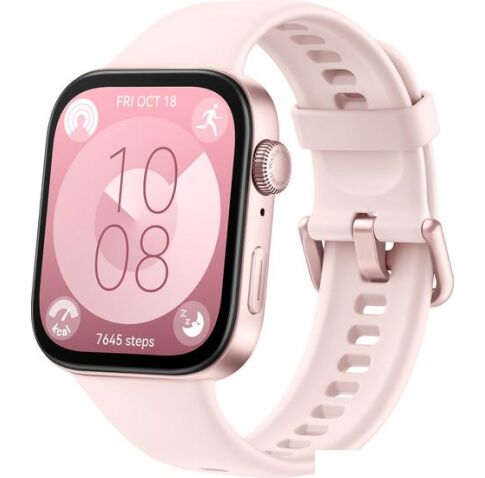 Умные часы Huawei Watch Fit 3 (розовый, международная версия)