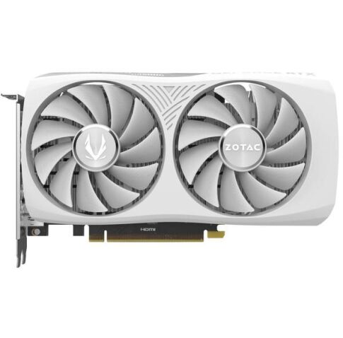 Видеокарта ZOTAC GeForce RTX 4060 8GB Twin Edge OC White Edition ZT-D40600Q-10M