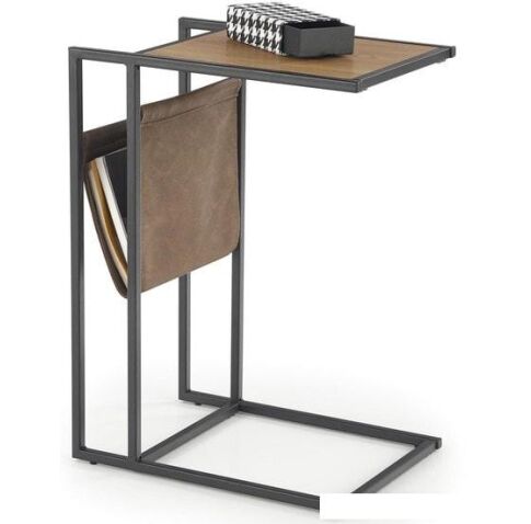 Журнальный столик Halmar Compact 47x33x65 (черный)