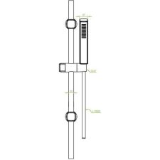 Душевой гарнитур Laveo Pola NAP 01A1