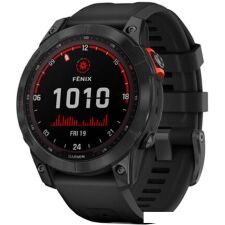 Умные часы Garmin Fenix 7X Solar 51 мм (сланцево-серый/черный)