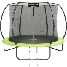 Батут Atlas Sport 252 см - 8ft Master (с лестницей, зеленый)