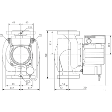 Насос Wilo TOP-S 40/10 (1~230 V, PN 6/10)