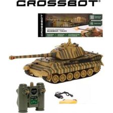 Танк Crossbot King Tiger 870628 (зеленый)