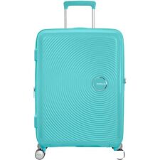 Чемодан-спиннер American Tourister Soundbox Poolside Blue 67 см