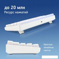 Клавиатура Oklick K763W (белый)