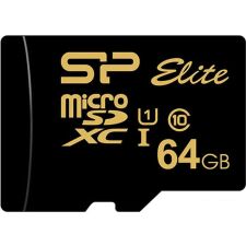 Карта памяти Silicon-Power Elite Gold microSDXC SP064GBSTXBU1V1G 64GB