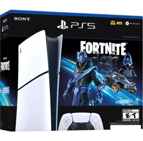 Игровая приставка Sony PlayStation 5 Slim Digital Edition Cobalt Star Bundle