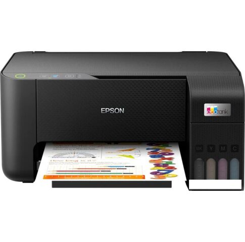 МФУ Epson EcoTank L3210 (ресурс стартовых контейнеров 8100/6500, контейнер 103)