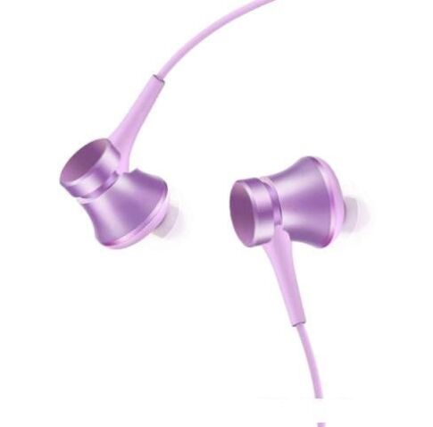 Наушники с микрофоном Xiaomi Mi In-Ear Headphones Basic HSEJ03JY (фиолетовый)