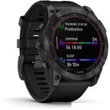 Умные часы Garmin Fenix 7X Solar 51 мм (сланцево-серый/черный)