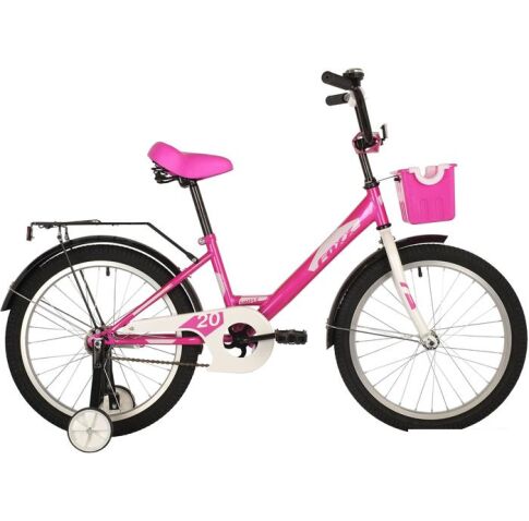 Детский велосипед Foxx Simple 20 2021 (розовый)