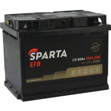 Автомобильный аккумулятор Sparta EFB 6CT-60 VL Euro (60 А·ч)