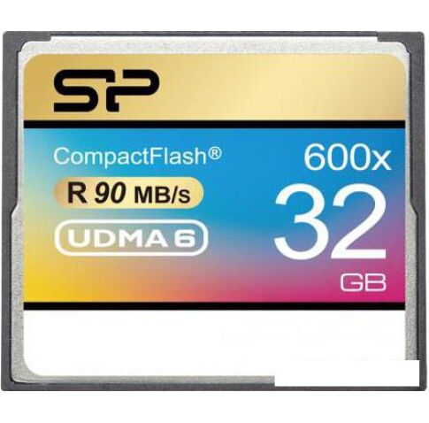 Карта памяти Silicon-Power CF 600X CompactFlash SP032GBCFC600V10 32GB