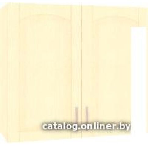 Шкаф навесной Кортекс-мебель Корнелия Ретро ВШ80с (венге светлый)