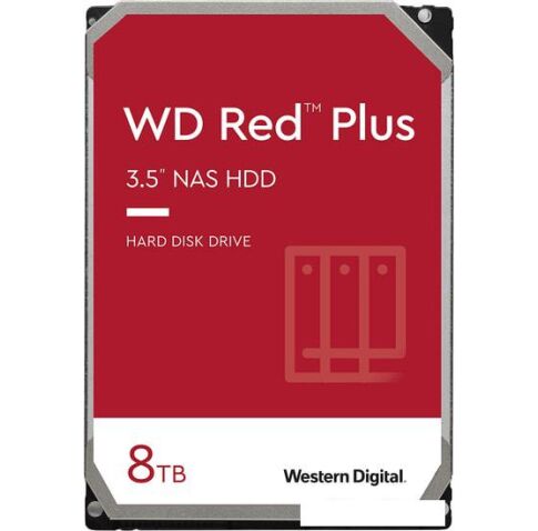 Жесткий диск WD Red Plus 8TB WD80EFZZ