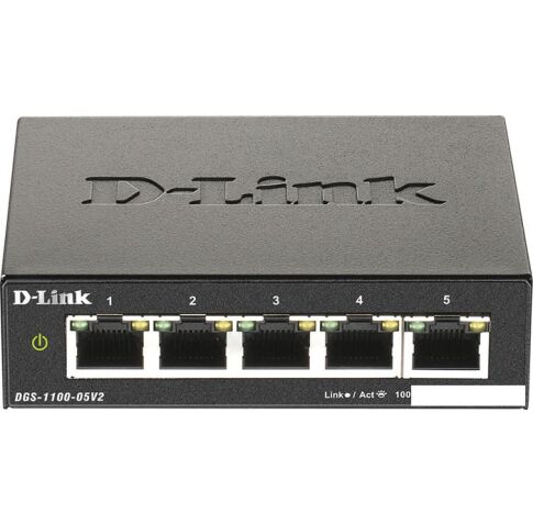 Коммутатор D-Link DGS-1100-05V2/A1A