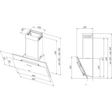 Кухонная вытяжка Akpo Juno 50 WK-11 (черный)