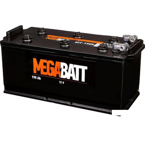 Автомобильный аккумулятор Mega Batt 6СТ-190АE (190 А·ч)