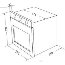 Духовой шкаф HOMSair OEM657BK