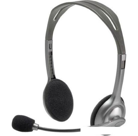 Наушники с микрофоном Logitech Stereo Headset H110