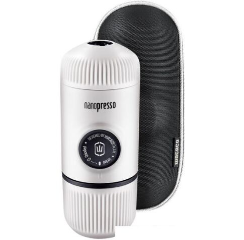 Ручная кофеварка WACACO Nanopresso Chill White + Case