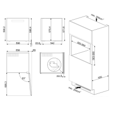 Винный шкаф Smeg CVI129G