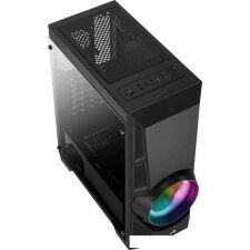 Корпус AeroCool AeroEngine RGB Tempered Glass RGB-G-BK-v2