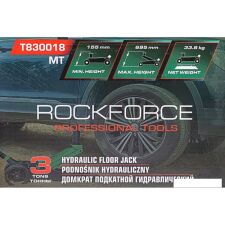 Подкатной домкрат RockForce RF-T830018 MT