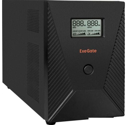 Источник бесперебойного питания ExeGate SpecialPro Smart LLB-3000.LCD.AVR.C13.RJ.USB